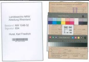 Entnazifizierung Karl Friedrich Hurst , geb. 01.07.1900 (Anwalt)
