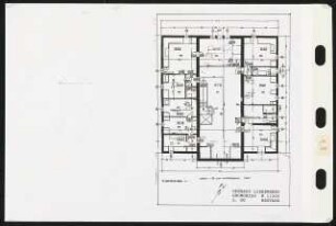 Seehaus Liebenberg, Liebenberg Umbau: Bestandszeichnung. Grundriss 2. Obergeschoss 1:200
