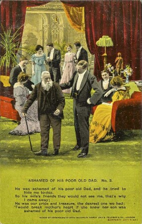 Ashamed of his poor old Dad. No. 2.