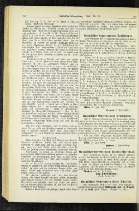 Katholischer Lehrerverband, Provinz Rheinland