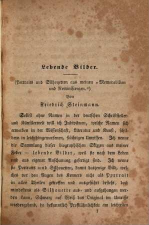 Bilder und Skizzen aus der Zeit : Hrsg. v. Friedrich Steinmann. 2