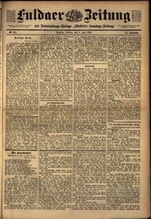 Ausgabe vom Freitag, den 03. Juni 1898.