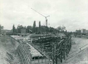 Auguste-Viktoria-Brücke, 1956-1957