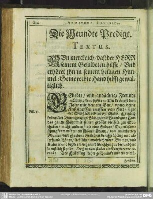 Die Neundte Predigt