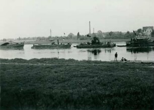 Kriegsbrücken bei Rheindürkheim und Gernsheim, 1940-1942