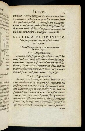 77-79, Septima Propositio
