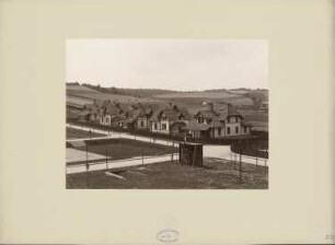 Kadettenanstalt der Garnison, Naumburg/Saale: Ansicht Außenanlage