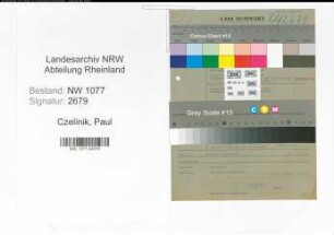 Entnazifizierung Paul Czelinik , geb. 00.00.0000 (Polizist)
