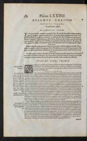 Psalmus LXXIIII.