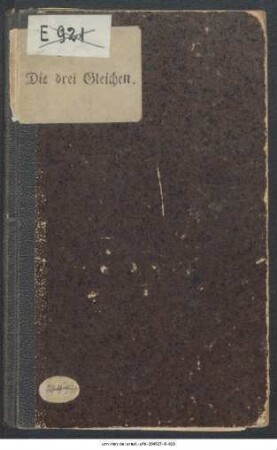 Die drei Gleichen : Wachsenburg - Gleichen - Mühlberg : historisch und topographisch geschildert : ein Erinnerungsblatt für Fremde und Einheimische : mit 2 Jllustrationen