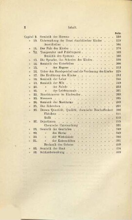 Semiotik und Untersuchung des Kindes : Für Ärzte u. Studierende