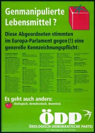 ÖDP, Europawahl 1994