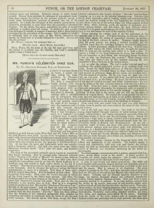 Mr. Punch's célébrités chez eux