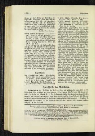 Sprechstelle der Redaktion