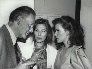 Hans Jürgen Syberg, Edith Clever, Barbara Sukowa. 36. Internationale Filmfestspiele