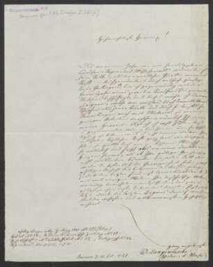 Brief an Jacob Grimm und Wilhelm Grimm : 30.10.1841-14.02.1842