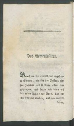 Das Armeninstitut