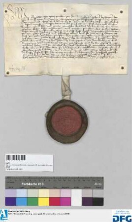 Königin Dorothea von Dänemark quittiert der Stadt Nürnberg über 500 fl. von Markgraf Johann von Brandenburg ererbtes Leibgeding.