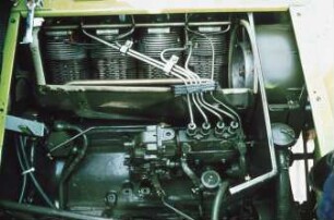 Fotografie: Verbrennungsmotor, Dieselmotor, Kraftstoff, Einspritzpumpe