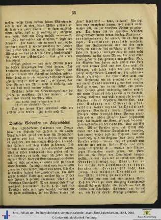 Deutsche Gedanken am Jahresschluß.