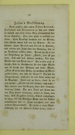 Jesus's Verklärung