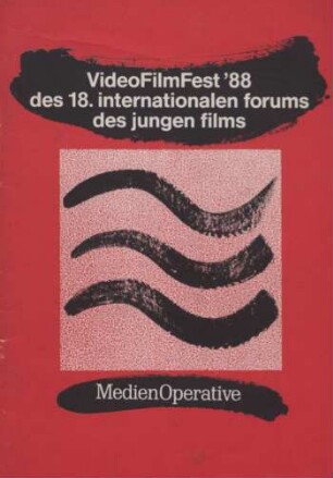VideoFilmFest '88 des 18. internationale forums des jungen films