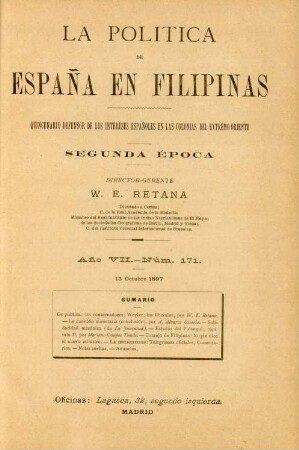 Núm. 171. 15 Octubre 1897