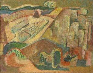 Landschaft mit Felsen