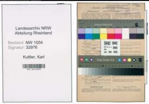 Entnazifizierung Karl Kuttler , geb. 16.09.1905 (Elektriker)