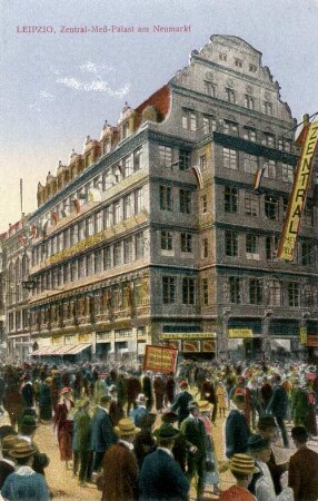 Leipzig: Zentral-Meß-Palast am Neumarkt