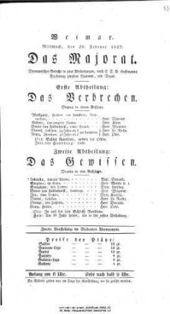 Das Majorat