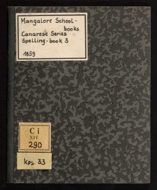Vōḍi bareyuva pāṭhagaḷu. Gaṇita pāṭhagaḷu. : Spelling-Book. III.