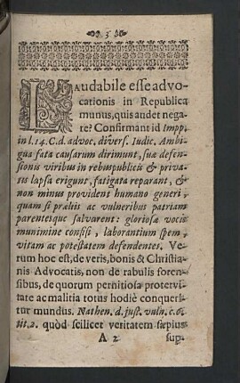De nequitia advocatorum