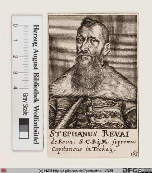Bildnis István (Stephan) Revai von Reva