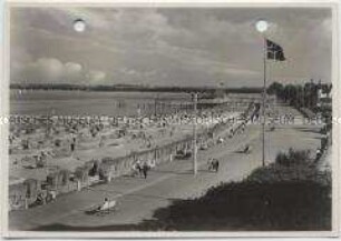 Travemünde, Strand und Promenade