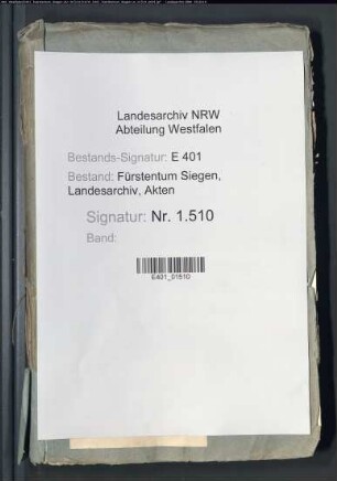 Angelegenheiten der Pfarrei zu Freudenberg