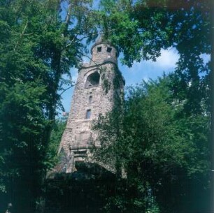 Hainberg (Háj) bei Asch (As). Bismarckturm (19.06.1904 eingeweiht)