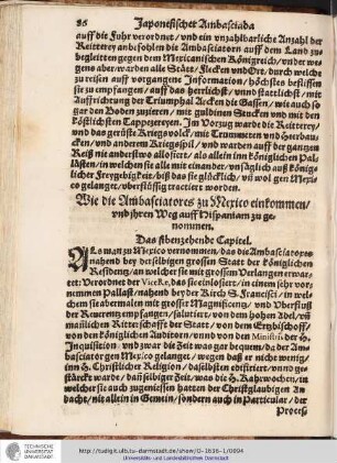 Das sibenzehende Capitel.