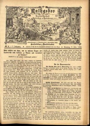 Ausgabe vom Sonntag, den 03. Februar 1895.