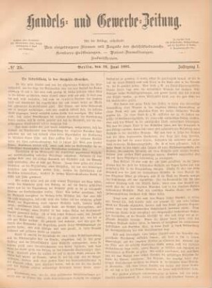 Nr. 25=18. Juni 1881