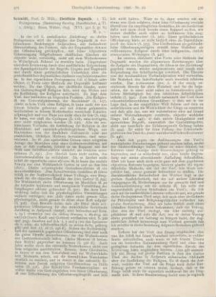 575-579 [Rezension] Schmidt, Wilhelm, Christliche Dogmatik. I. Teil