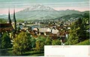 Ansicht von Luzern