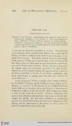 Chapter XIX: Conclusion, 1842-1859