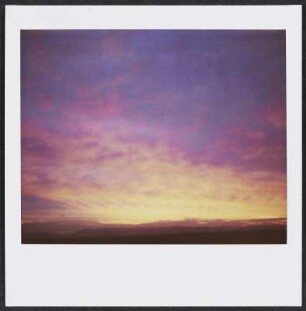 Sonnenuntergang in Mahlberg