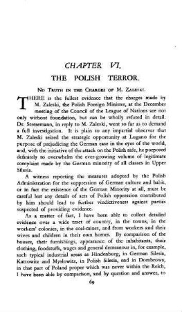 Chapter VI. The polish terror