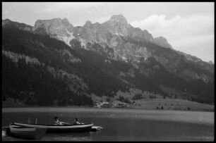 Grän: Haldensee mit Tannheimer Gruppe und Gimpel