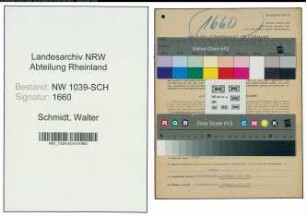 Entnazifizierung Walter Schmidt , geb. 08.05.1913 (Kaufmann)