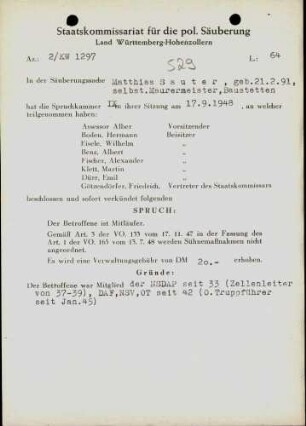 Sauter, Matthias