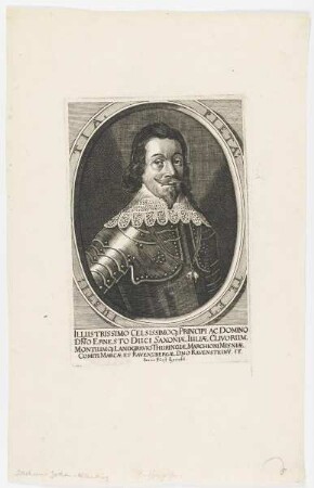 Bildnis des Ernesto Saxoniae