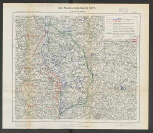 Beilage 5. Die Flandern-Schlacht 1917. 31. Juli bis 19. September.